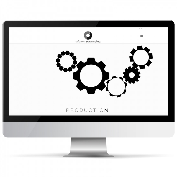 WEB DESIGN ΓΙΑ ΤΗΝ ORFANOS PACKAGING